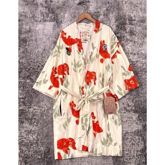 New California Cowboy Robe Large / XL Mens El Garibaldi Coy Fish - Picture 1 of 9